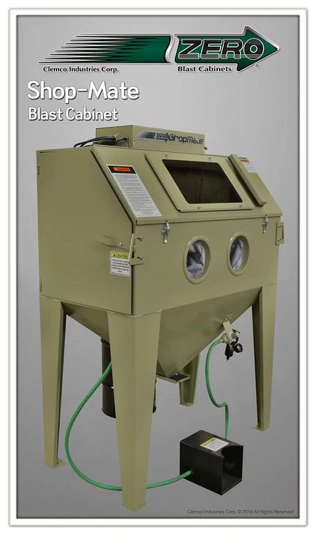 Clemco Shopmate Blast Cabinet - Ysert