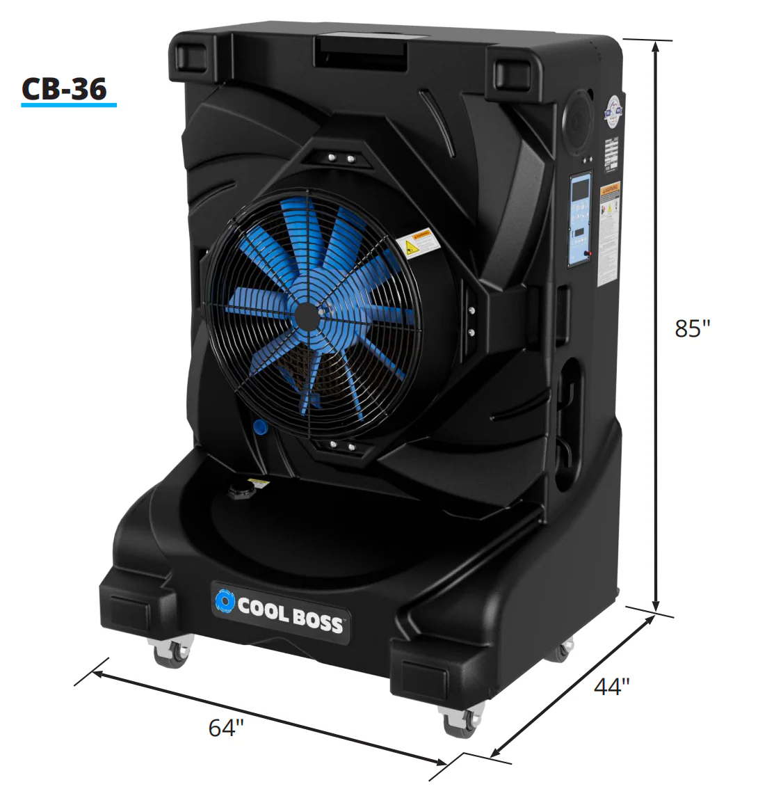 BendPak CoolBlast Series CB-36H Portable Evaporative Air Cooler - Ysert