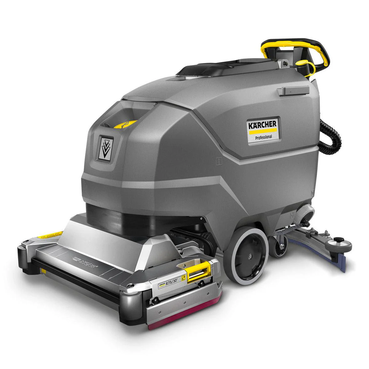 BR 75/75 W Bp Classic Walk-Behind Floor Scrubber w/  114 Ah Lithium Batteries & Shelf Charger - Ysert