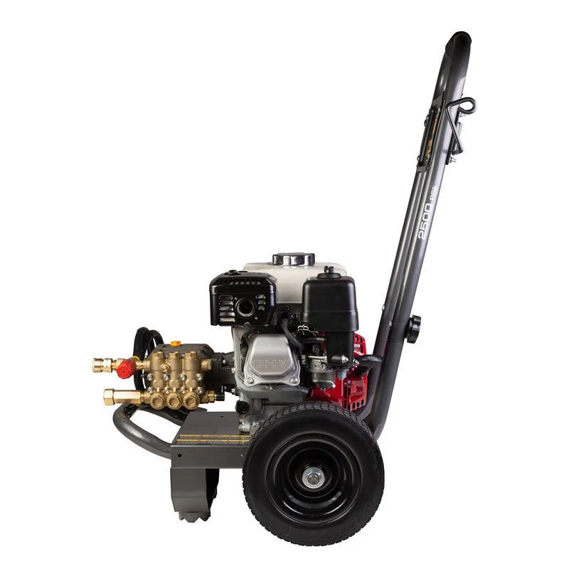 BE B2565HCS 2500 PSI @ 3.0 GPM Direct Drive 196cc Honda Engine Triplex Comet Pump Commercial Gas Pressure Washer - Ysert
