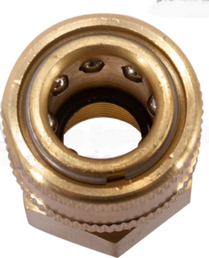 Simpson 7100019 3/8 Quick Coupler NPTF Brass - Ysert