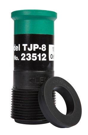 Clemco TJP Tungsten Carbide Lined Short Venturi Style 1 ¼” Thread 1 inch Entry Rubber Jacketed Sandblast Nozzle - Ysert