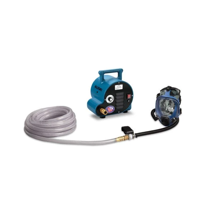 Allegro 9200-01A 1-Worker Full Mask Breathing Air Blower Respirator System w/ 50' Hose - Ysert