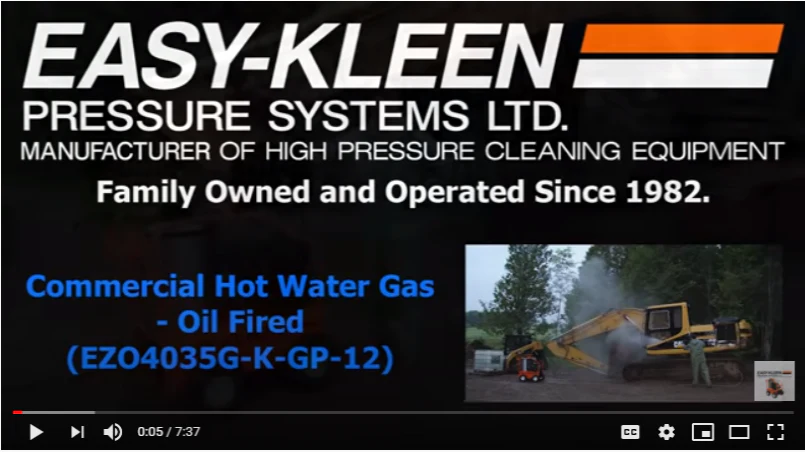 Easy-Kleen 1500 PSI @ 2.0 GPM 2HP 110V Single Phase Commercial Hot Water Electric - Oil Fired Pressure Washer - Ysert
