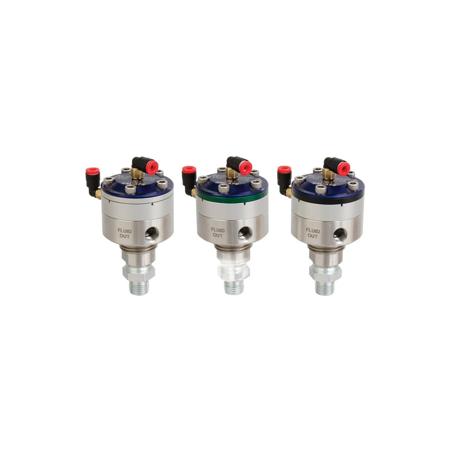 Graco 1:1 Precision Flow Fluid Pressure Regulator - 90 PSI Silver Ratio Spacer - Ysert