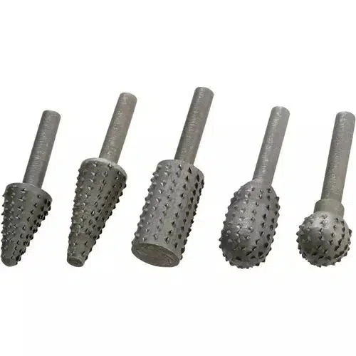 Steelex D2257 - Rotary Rasp 5 pc. Set - Ysert