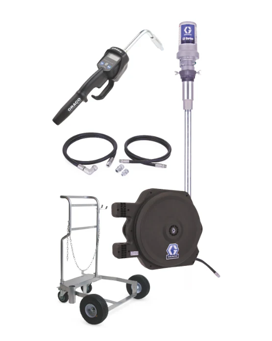 Graco 24H750 Ld Series 3:1 275 Gallon (1040 Liter) Tote Mobile Oil Pump Package Manual Meter - Ysert
