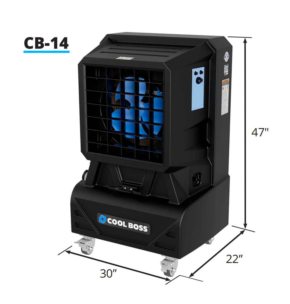 BendPak CoolBreeze Series CB-14SLH Portable Evaporative Air Cooler - Ysert
