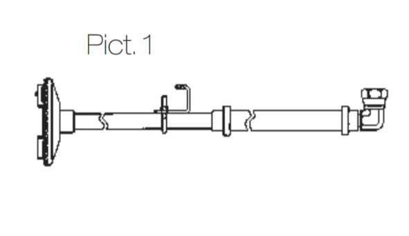 IWATA 04494060 Suction Hose for Stainless Steel & Anodized Aluminum Model - Ysert