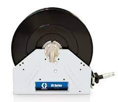 Graco XD50 NPT Hose Reel w/ 1 inch x 100 ft. Hose - Air/Water - White - Ysert