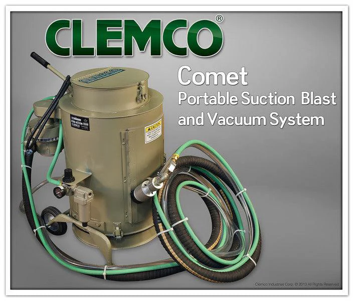 Clemco 12542 Comet Portable Suction Blast and Vacuum System 120v/1/60 - Ysert