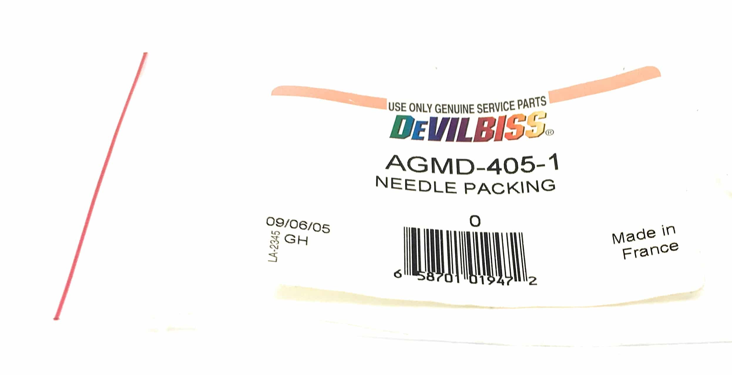 Devilbiss AGMD-405-1 Needle Packing - Ysert