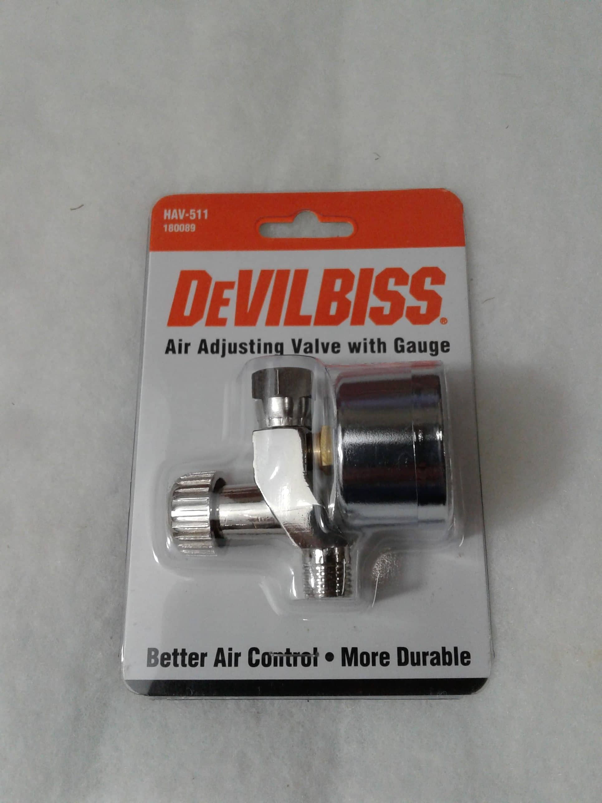 Devilbiss HAV-511 180089 Air Adjusting Valve with Gauge - Ysert