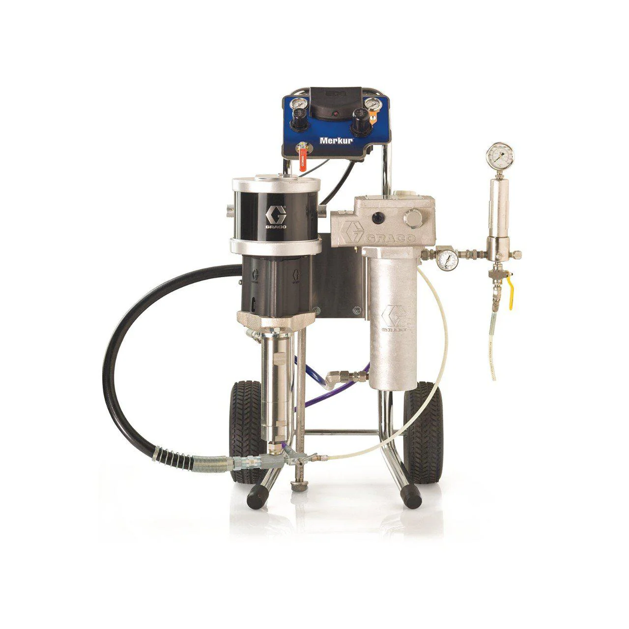 Graco G28C05 28:1 Merkur 2800 PSI @ 2.0 GPM Airless Sprayer - Cart Mount - Ysert