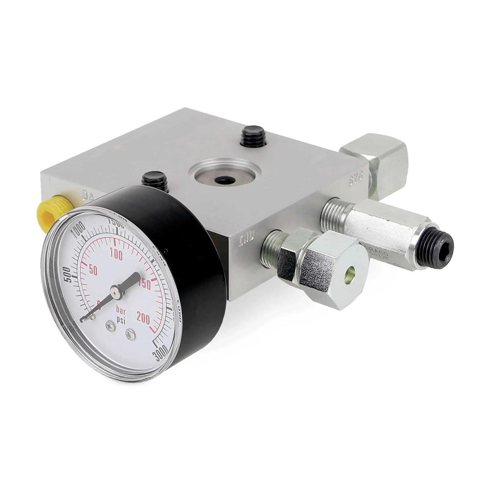 Graco Remote Pump Manifold (NPT) with Outlet Check Valve for Modu-Flo Pumps, System Fill Check Valve, Tubed Blowout Assembly - Ysert