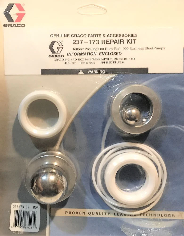 Graco 237173 Repair Kit with Teflon Packings, stainless steel - Ysert