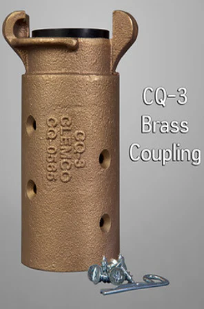 Clemco 00565 CQ-3 Brass Quick Coupling - Ysert