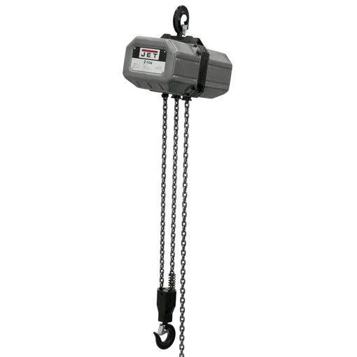 Jet Tools - 2SS-1C-10, 2 Ton, 1Ph, 10' Lift, 115/230V, Prewired 230V - Ysert
