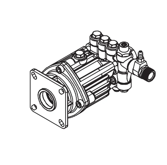 Mi-T-M 2700 PSi @ 2.5 GPM Axial Replacement Pump DD Gas - Ysert