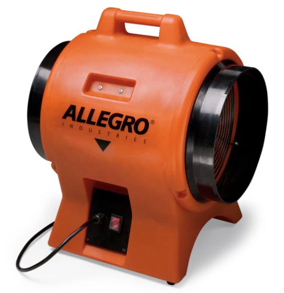 Allegro 12″ Axial AC Industrial Plastic Blower - Ysert