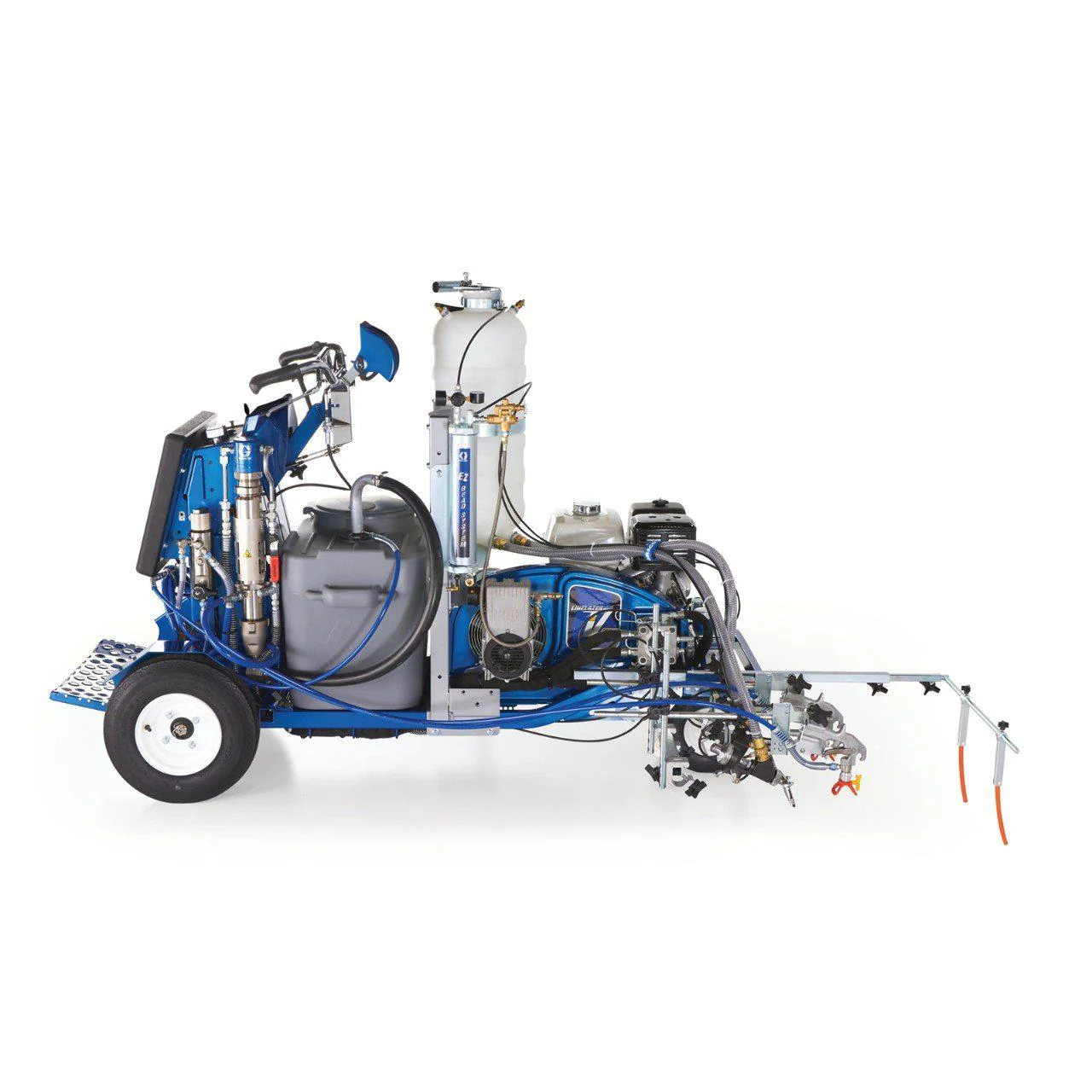 Graco LineLazer V 250SPS HP Reflective Series Self-Propelled Gas Hydraulic Airless Line Striper, 2 Auto Guns, 1 Tank - Ysert