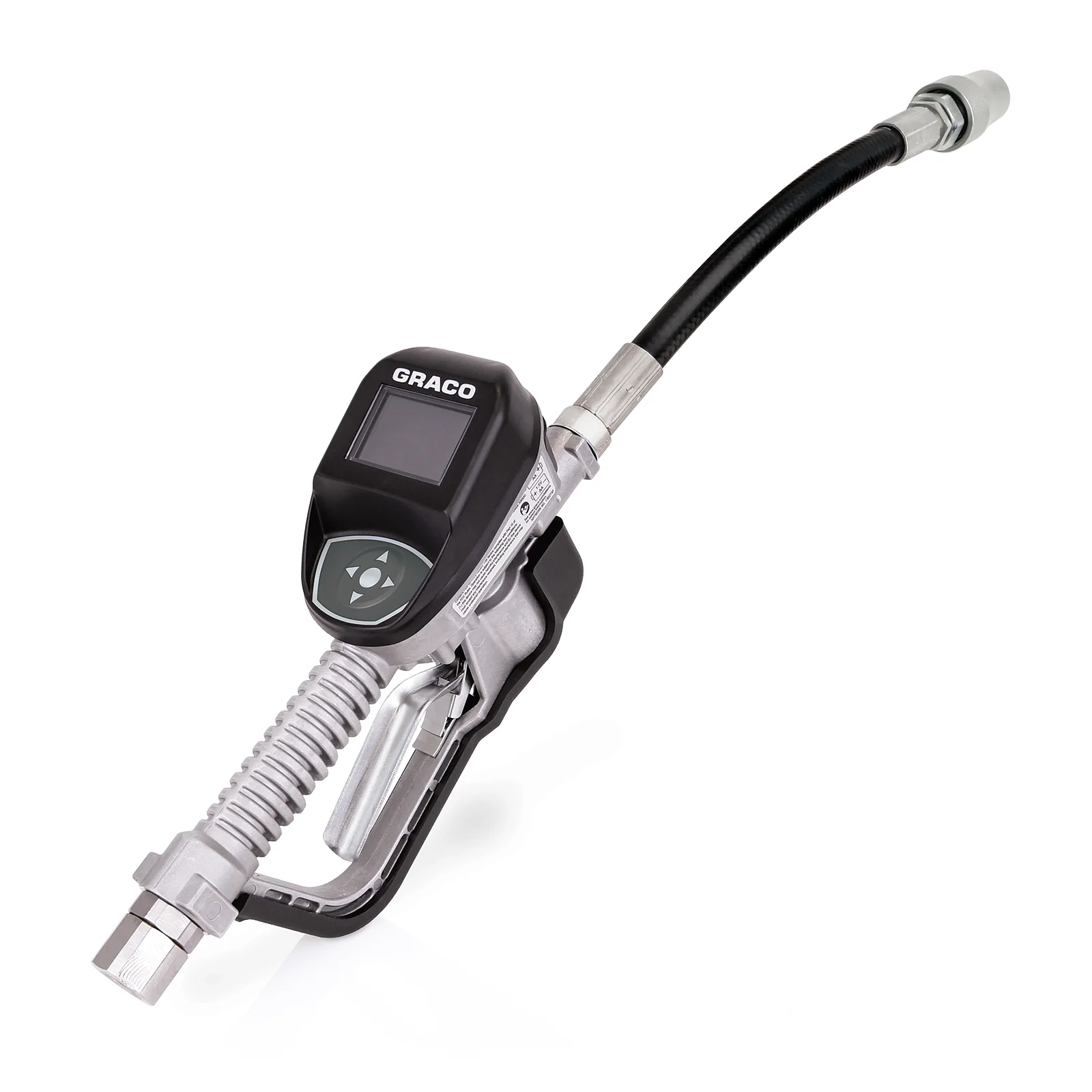 Graco SDP18 Series Electronic Preset Oil/Antifreeze Meter - Flexible Extension - 3/4 in. Inlet - Ysert