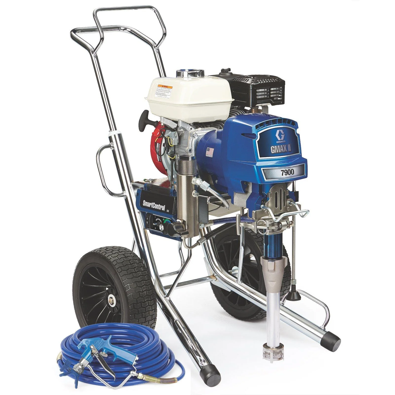 GMAX II 7900 Roof Rig 3300 PSI @ 2.20 GPM Gas Airless Sprayer - Hi-Boy - Ysert