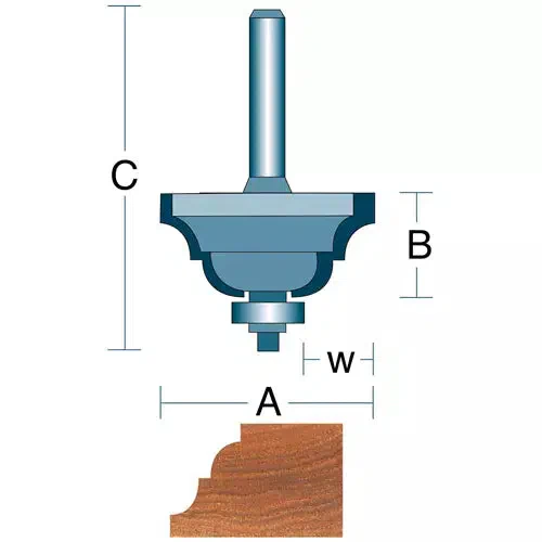 Roman Carbide DC1292 - 3/4