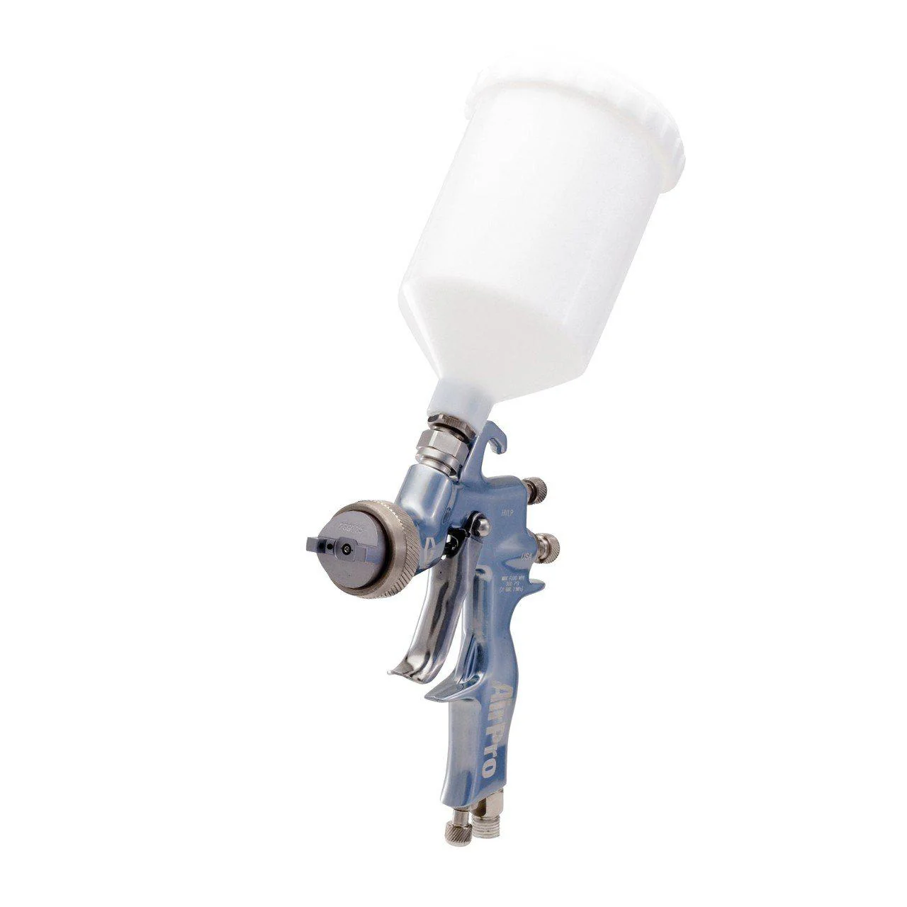 Graco AirPro Air Spray HVLP Gravity Feed Spray Gun w/ 0.055 inch (1.4 mm) Nozzle & Plastic Gravity Cup - Ysert