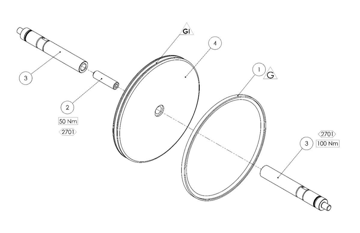 Binks - 162728 PISTON SEAL MAPLE 60 PUMP - Ysert