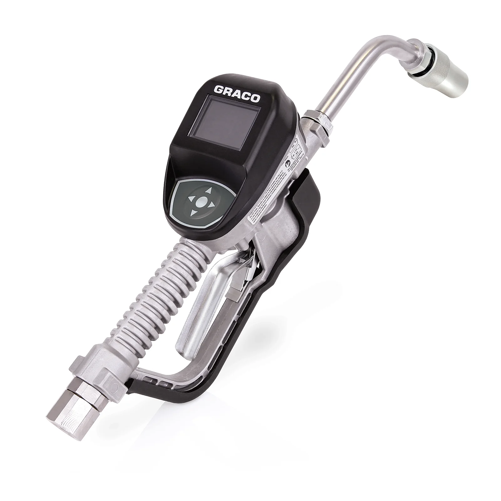 Graco SDP18 Series Electronic Preset Oil/Antifreeze Meter - Rigid Extension - 3/4 in. Inlet - Ysert