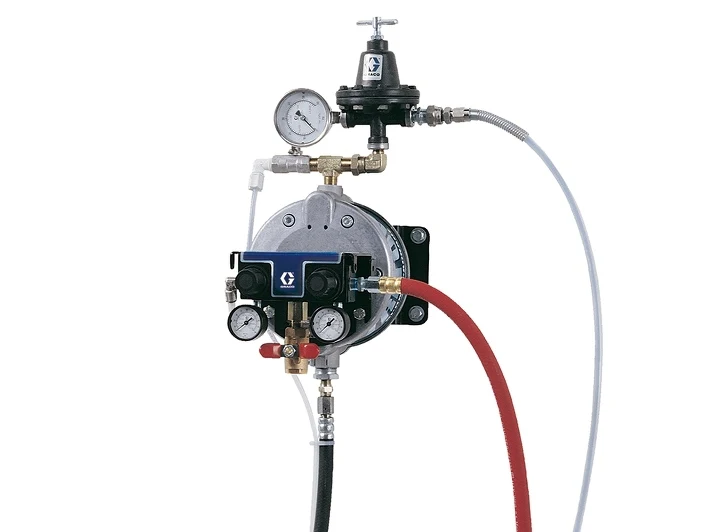 Triton Aluminum AirPro Wood Application Packages 100 PSI @ 8.5 GPM Air-Powered Sprayer - Wall Mount - Ysert