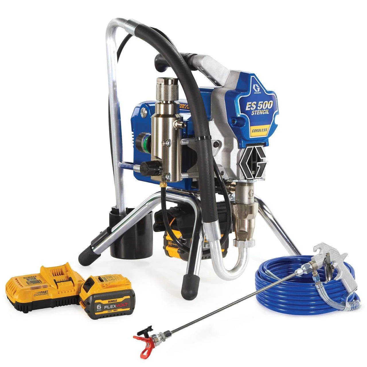 Graco ES 500 Battery-Powered Airless Stencil Rig Cordless Linelazer Sprayer - Ysert