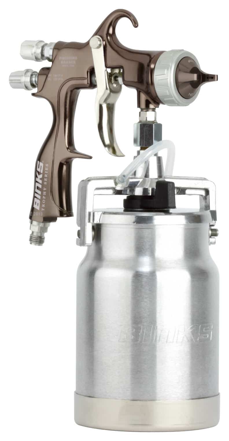 Binks Conventional Suction Fed Trophy Spray Gun - Ysert