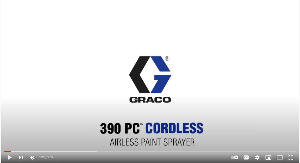 Graco 390 PC 3300 PSI @ 0.47 GPM Electric Airless Sprayer - Stand - Ysert
