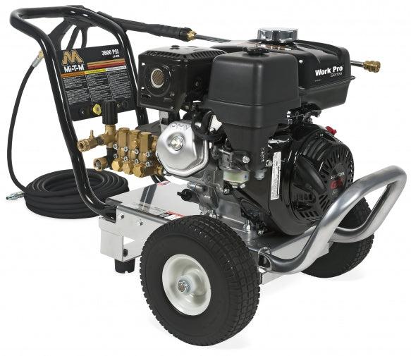 Mi-T-M Work Pro® (WP) Gasoline Series Power Washer - 3600 PSI @ 2.8 GPM, AR Pump, Direct Drive, Honda Engine - Ysert