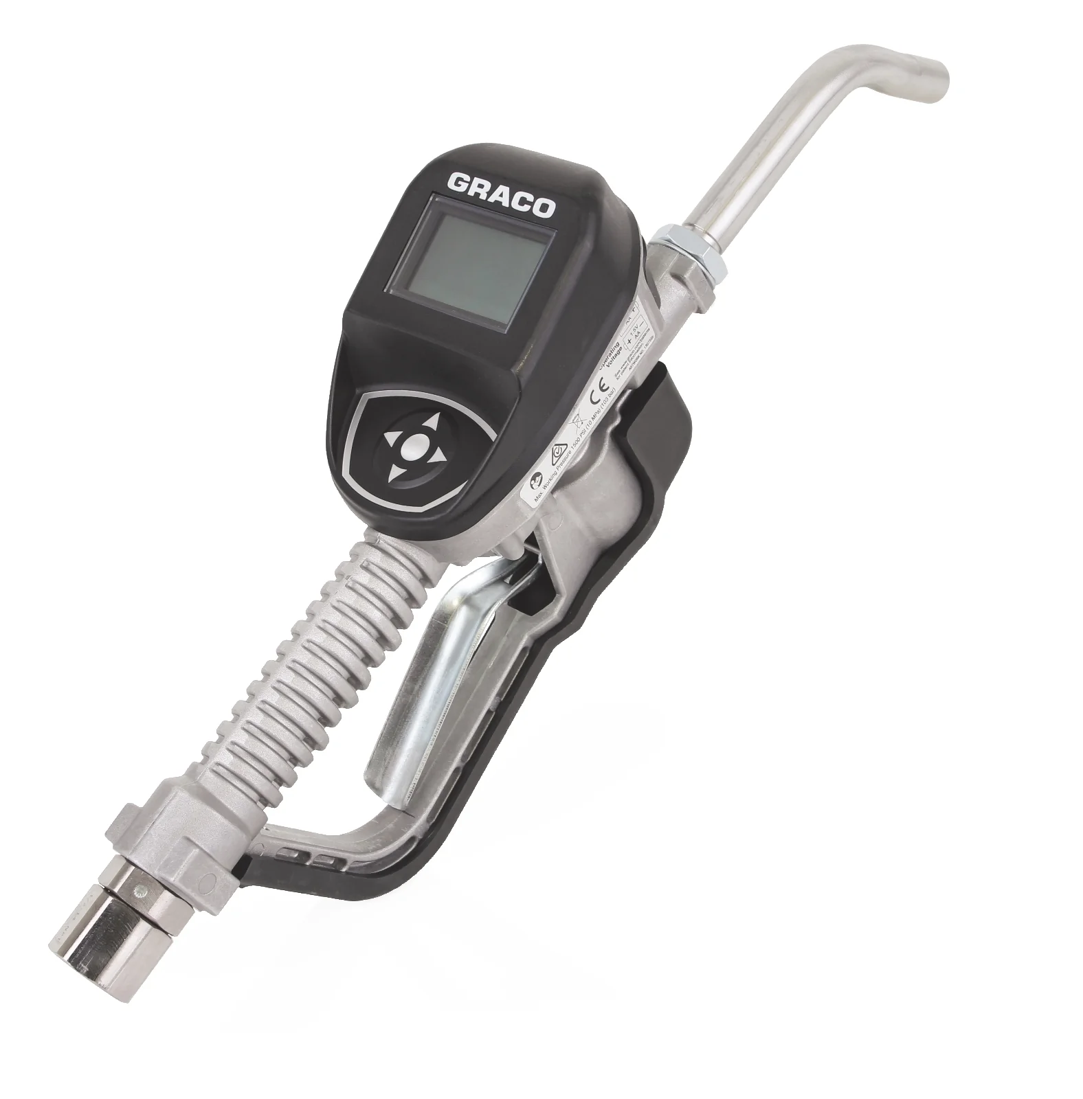 Graco SDM8 Metered Dispense Valve for Windshield Wash Applications - 1/2 in NPT, Rigid Open Extension - Ysert