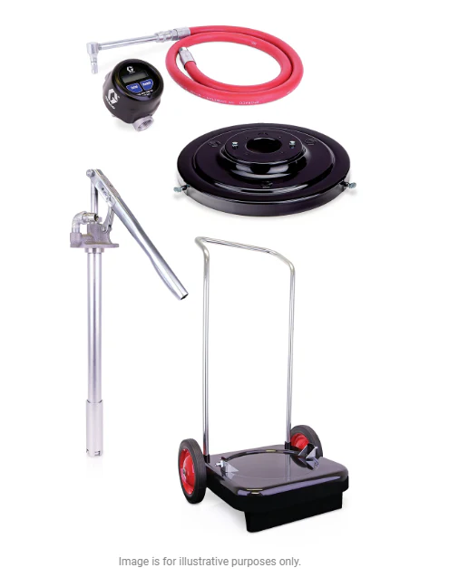 Graco 225384 Manually-Operated 16 Gallon (60 Liter) Gear Lube Metered Dispensing Pump - Portable Package - Ysert