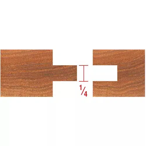 Roman Carbide DC1665 - Tongue & Groove Cutter Kit 1/2