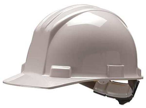 Bullard Front Brim Hard Hat, Type 1, Class E, Ratchet (4-Point) (White, Series 51) - Ysert