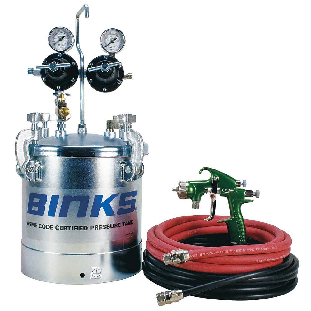 Binks 98-3146  2 Gallon Tank Outfit Advanced T-T - Ysert