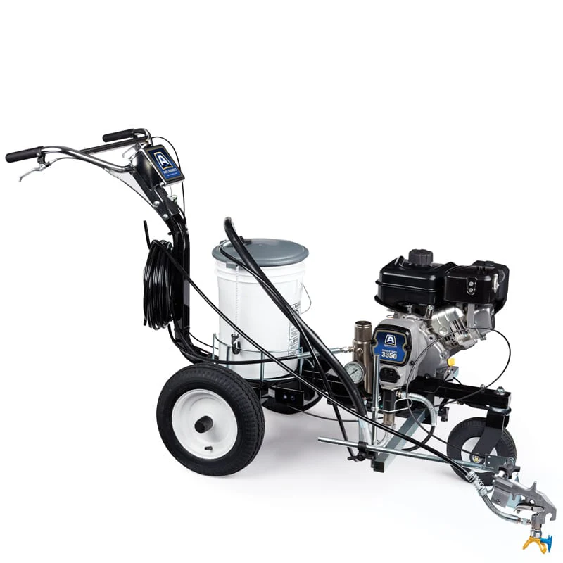 Airlessco Sure Stripe 3350 Gas Airless Line Striper - 1 Gun - Ysert