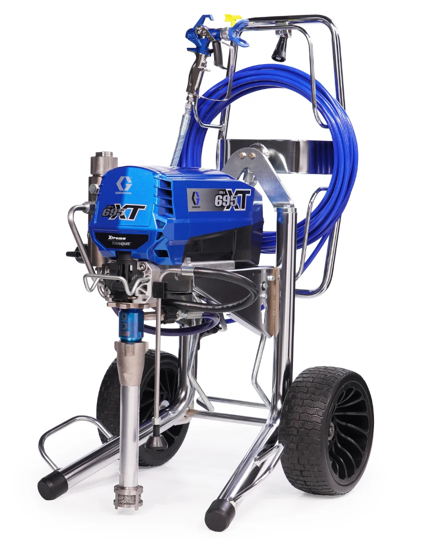 Graco 19F547 Ultra 695 XT ProContractor Series Electric Airless Sprayer, Hi-Boy - Ysert