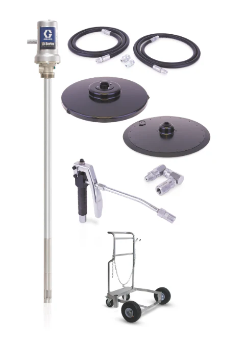 Graco 24J054 Ld Series 50:1 400 Lb. (180 Kg) Grease Pump - Mobile Package - Ysert