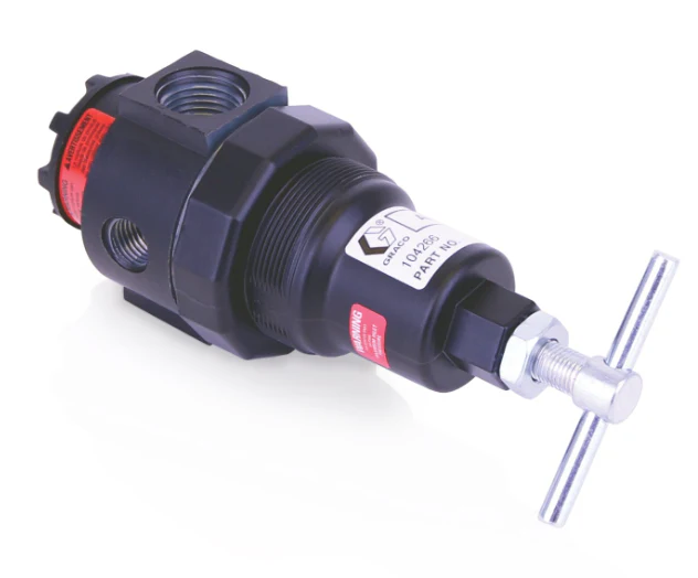 Graco 104266 Air Regulator, 1/2(F) Inlet/outlet, 0-250 Psi (0-17 Bar), Zinc Plated - Ysert