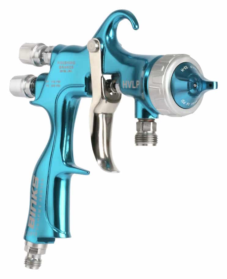 Binks 2465-18HV-32SO Trophy HVLP Pressure Fed Spray Gun 1.8 mm Fluid Nozzle 32 air cap - Ysert