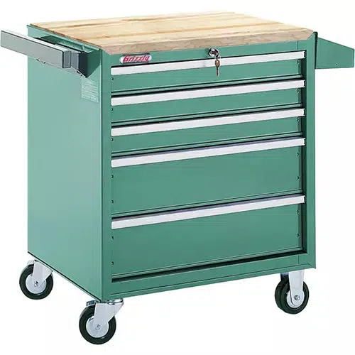 Grizzly H0840 - 5-Drawer Tool Chest with Ball Bearing Slides - Ysert
