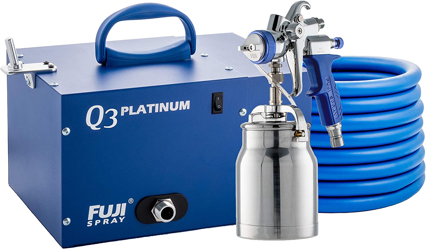Fuji Q3 PLATINUM - T70 Bottom Feed Quiet System w/ 1 Quart Cup & 1.3mm Air Cap - Ysert
