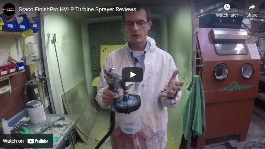 Graco Finish Pro 9.5 5 Stage HVLP Turbine Sprayer Pro Contractor Series - Ysert