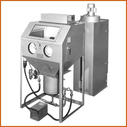 TRINCO™ MODEL 36 x 30 Sandblast Cabinet DIRECT PRESSURE with 800 PULL THROUGH DUST COLLECTOR - Ysert